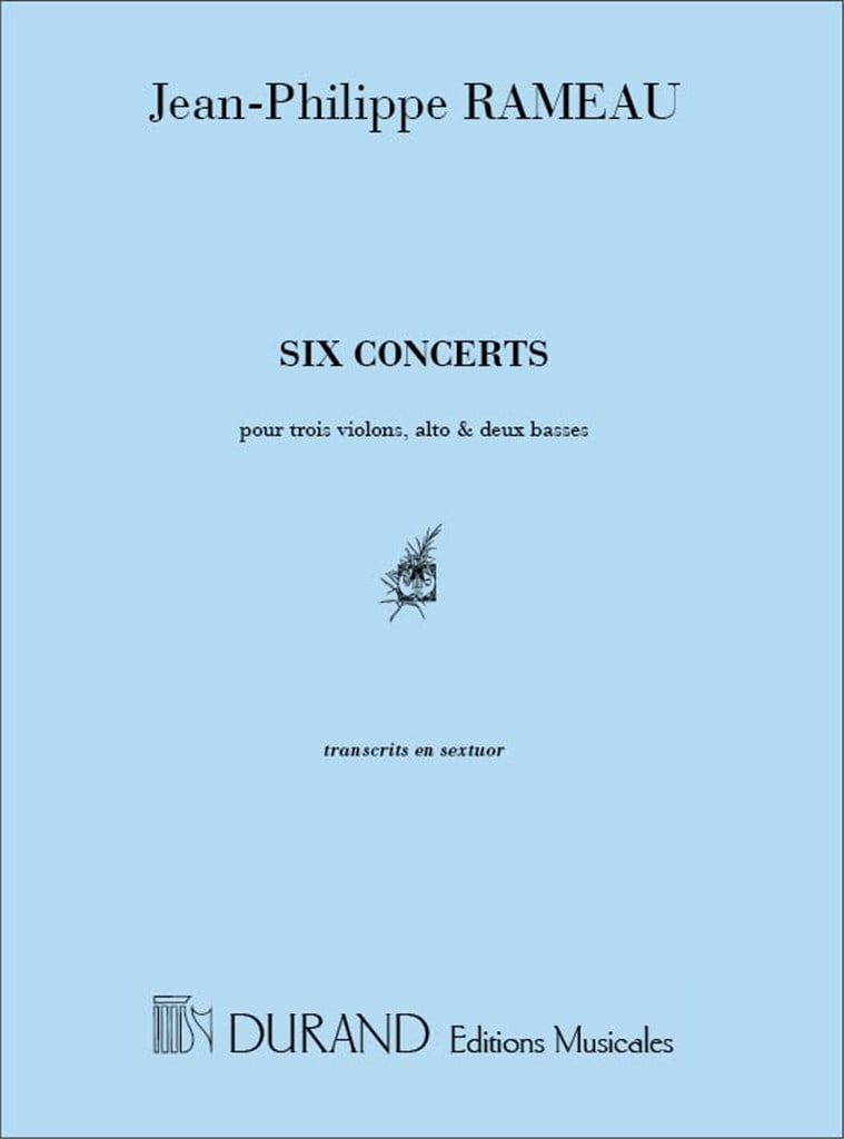 Six Concerts Pour Trois Violons Alto Et Deux